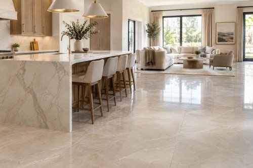 Porcelain Tile: Before, During & After